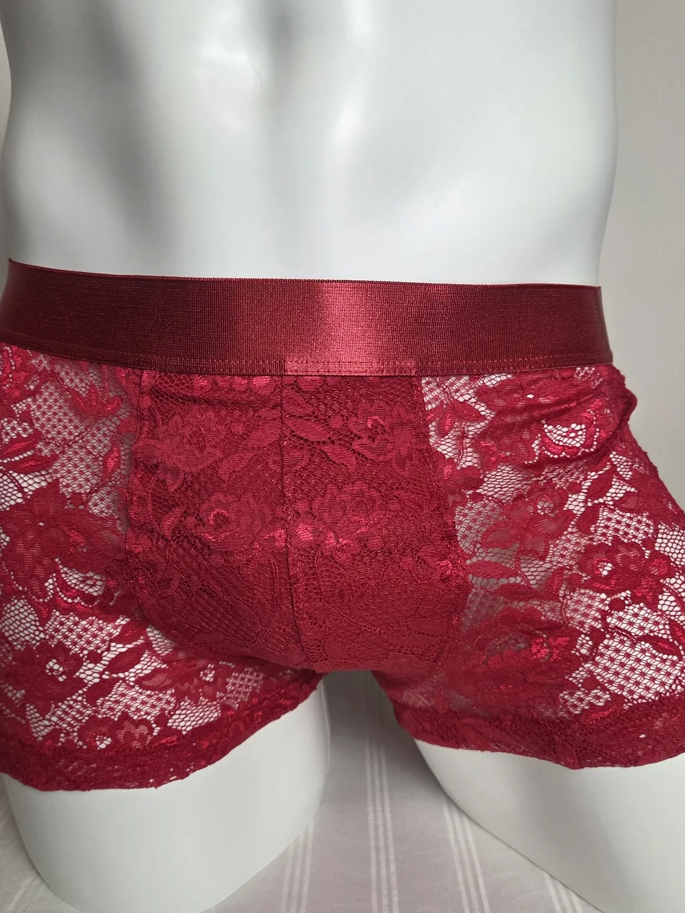 Cosabella Red Lace Boxer Briefs